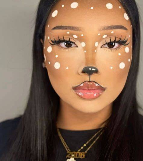 Quick Deer Makeup
